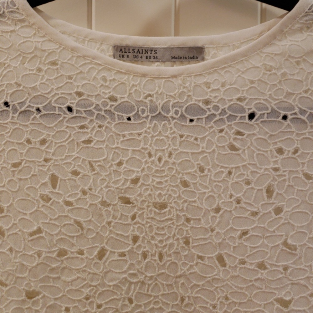 BNWOT maxi cut-out dress sz 4 by All Saints